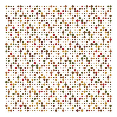 Yarı ton noktalar, noktalı desen. Noktacılık, noktalama vektörü çizimi. Ders lastiğini belirler