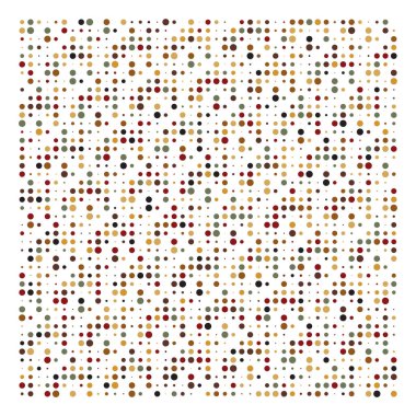 Yarı ton noktalar, noktalı desen. Noktacılık, noktalama vektörü çizimi. Ders lastiğini belirler