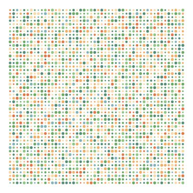 Yarı ton noktalar, noktalı desen. Noktacılık, noktalama vektörü çizimi. Ders lastiğini belirler