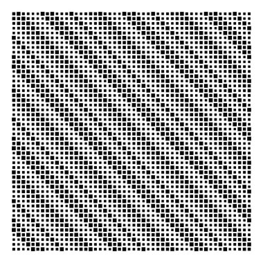 Küp, kare geometrik yarım ton. Kare, kübik vektör illüstrasyonu