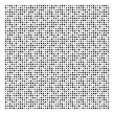 Küp, kare geometrik yarım ton. Kare, kübik vektör illüstrasyonu