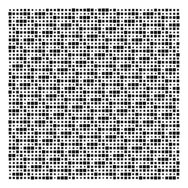 Küp, kare geometrik yarım ton. Kare, kübik vektör illüstrasyonu