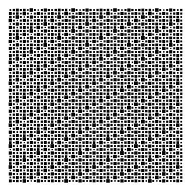 Küp, kare geometrik yarım ton. Kare, kübik vektör illüstrasyonu