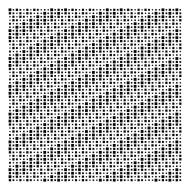 Küp, kare geometrik yarım ton. Kare, kübik vektör illüstrasyonu