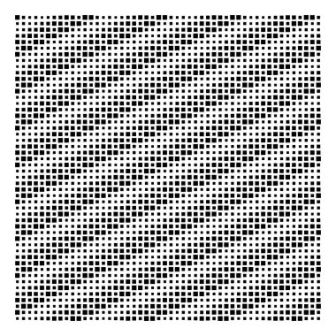 Küp, kare geometrik yarım ton. Kare, kübik vektör illüstrasyonu