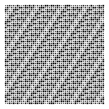 Küp, kare geometrik yarım ton. Kare, kübik vektör illüstrasyonu