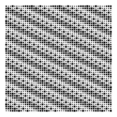 Küp, kare geometrik yarım ton. Kare, kübik vektör illüstrasyonu