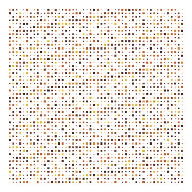 Küp, kare geometrik yarım ton. Kare, kübik vektör illüstrasyonu