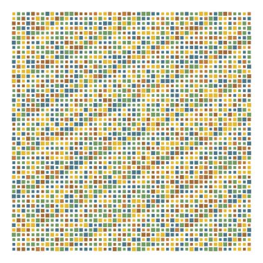 Küp, kare geometrik yarım ton. Kare, kübik vektör illüstrasyonu