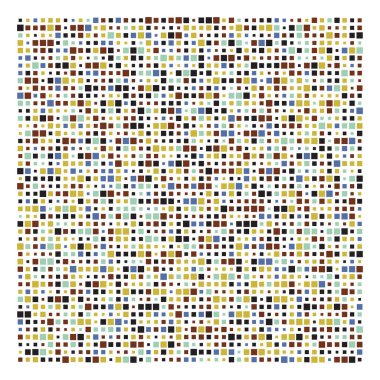 Küp, kare geometrik yarım ton. Kare, kübik vektör illüstrasyonu