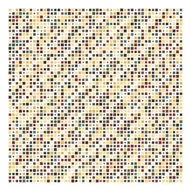 Küp, kare geometrik yarım ton. Kare, kübik vektör illüstrasyonu