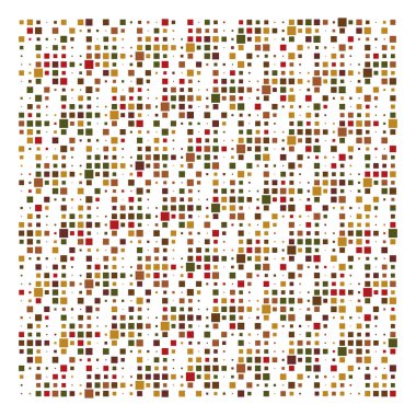 Küp, kare geometrik yarım ton. Kare, kübik vektör illüstrasyonu