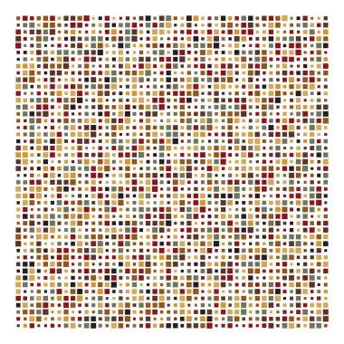 Küp, kare geometrik yarım ton. Kare, kübik vektör illüstrasyonu