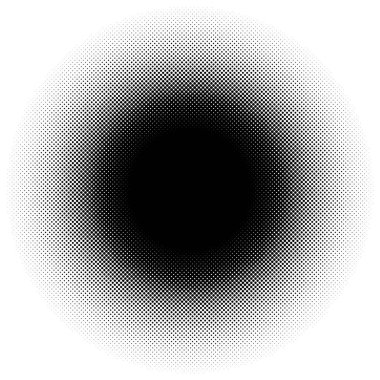 Yarı ton vektör deseni, doku. Çemberler, noktalar, ekran çizimleri. Çil, noktalama, benek çizimi. Noktacı vektör sanatı