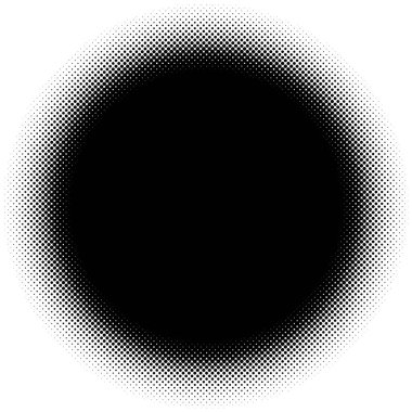 Yarı ton vektör deseni, doku. Çemberler, noktalar, ekran çizimleri. Çil, noktalama, benek çizimi. Noktacı vektör sanatı