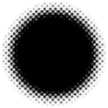 Yarı ton vektör deseni, doku. Çemberler, noktalar, ekran çizimleri. Çil, noktalama, benek çizimi. Noktacı vektör sanatı