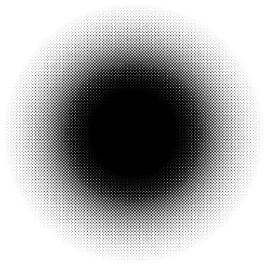 Yarı ton vektör deseni, doku. Çemberler, noktalar, ekran çizimleri. Çil, noktalama, benek çizimi. Noktacı vektör sanatı