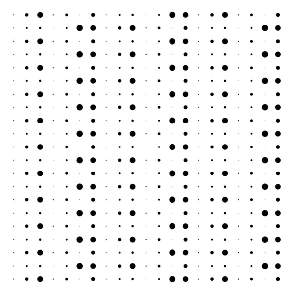Półtonowe Kropki Kropkowany Wzór Ilustracja Wektora Pointylizmu Tekstylia Nakrapiane — Wektor stockowy