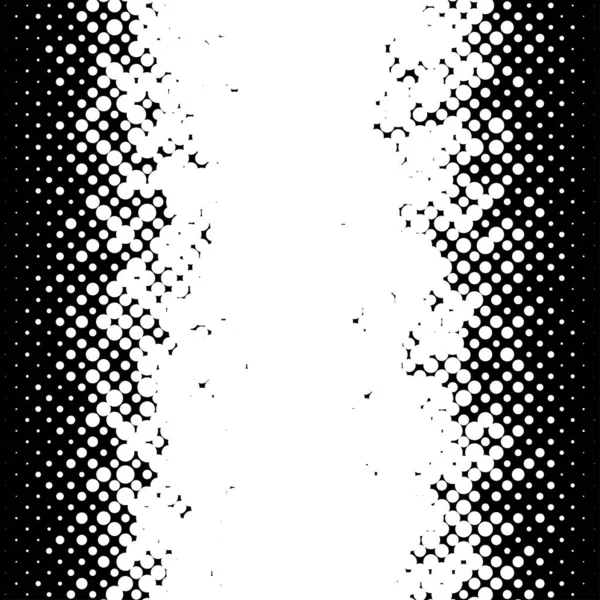 Halvton Slumpmässiga Cirklar Slumpmässiga Prickar Illustration Specks Stypple Spräckliga Kvävande — Stock vektor