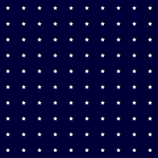Ночное Небо Звезды Повторяемый Узор Текстура Звездное Небо Векторная Иллюстрация — стоковый вектор