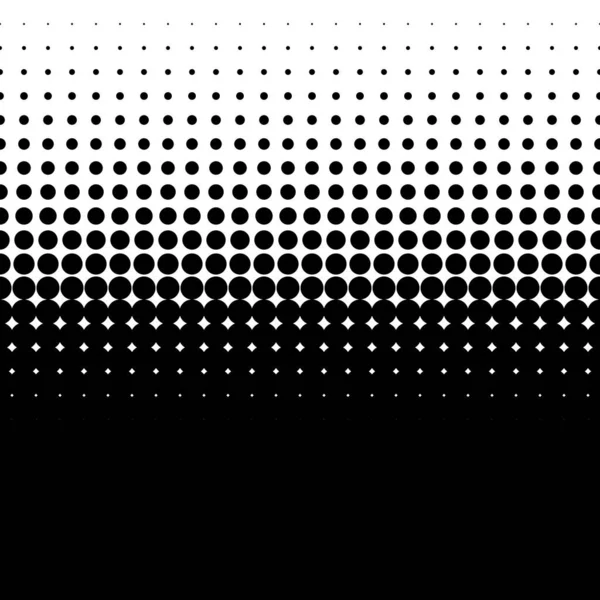水平ハーフトーンベクトルパターン テクスチャ スクリーントーンのイラスト そばかす 処方された スペックルのイラスト ポインティリストベクトルアート — ストックベクタ