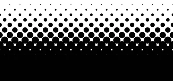 ワイドフォーマットと長方形 長方形の水平 線形ハーフトーンベクトルパターン テクスチャ ドット スクリーントーンイラスト そばかす 処方された スペックルのイラスト ポインティリストベクトルアート — ストックベクタ