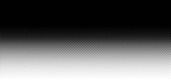 Formato Ancho Rectangular Rectángulo Horizontal Lineal Patrón Vectorial Medio Tono — Archivo Imágenes Vectoriales