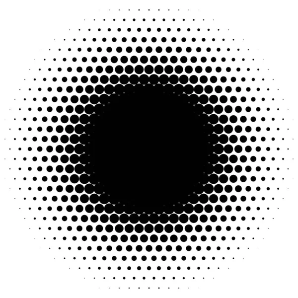 Halftone Vector Pattern Texture Circles Dots Screentone Illustration Freckle Stipple — Stock Vector