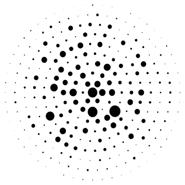 Pontos Aleatórios Círculos Padrão Manchas Sarda Fundo Prisão Ventre Vetor — Vetor de Stock