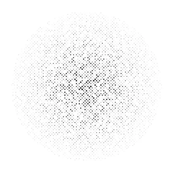 Puntos Aleatorios Círculos Patrón Motas Freckle Stipple Stippling Fondo Vector — Vector de stock