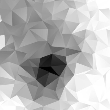 Düşük üçgen, üçgen vektör arkaplan. Parçalanma, kırılma etkisi. Kaotik cam levha