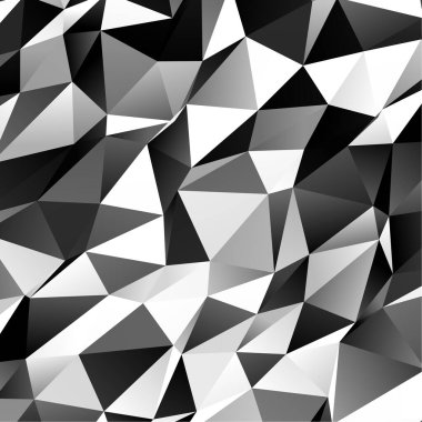 Düşük üçgen, üçgen vektör arkaplan. Parçalanma, kırılma etkisi. Kaotik cam levha