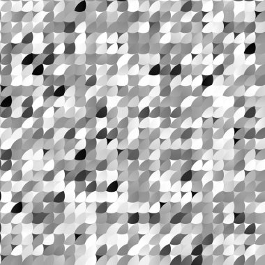 İnce gri tonlu gri tonlu arkaplan, model vektör grafiği. Gri mozaik dokusu