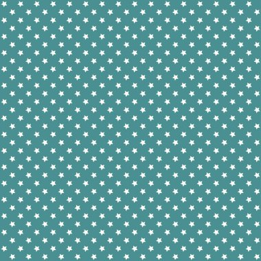 Yıldız arkaplanı ve desen. Kusursuz bir şekilde tekrarlanabilir. Basit, temel kalıp, arka plan. Vektör illüstrasyonu