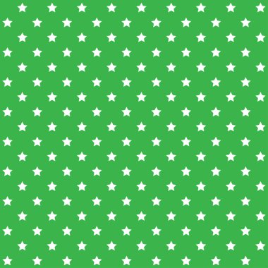 Yıldız arkaplanı ve desen. Kusursuz bir şekilde tekrarlanabilir. Basit, temel kalıp, arka plan. Vektör illüstrasyonu