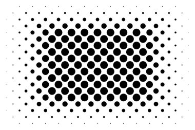 Yarı ton deseni, yarım ton desen. Yarım ton arkaplan vektör çizimi