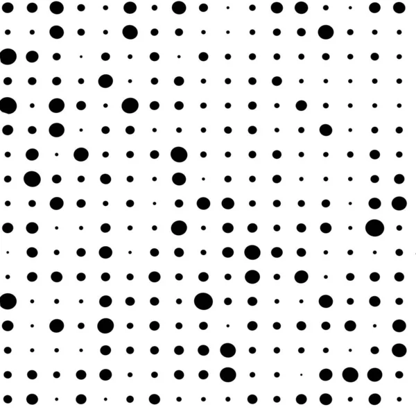Zufällige Punkte Kreise Fleckenmuster Sommersprossen Stippeliger Hintergrund Abstrakter Kreisvektor Illustration — Stockvektor