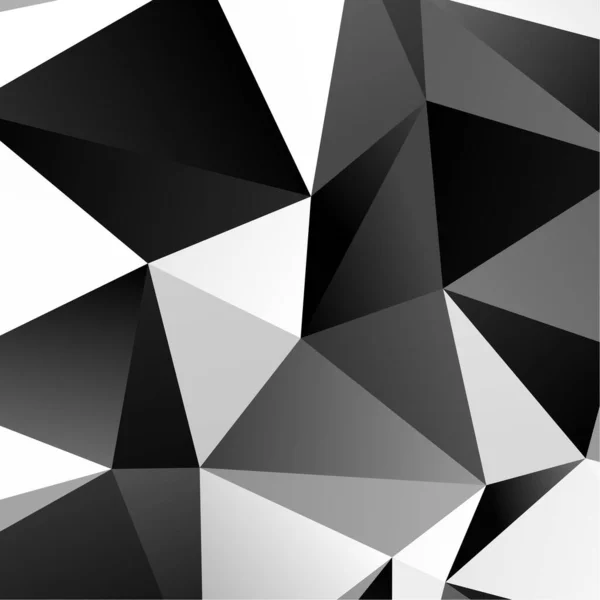 Low Poly Dreieckig Dreiecke Vektorhintergrund Zersplitterter Knautscheffekt Chaotische Glasscheibe — Stockvektor