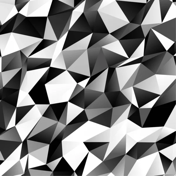 Low Poly Dreieckig Dreiecke Vektorhintergrund Zersplitterter Knautscheffekt Chaotische Glasscheibe — Stockvektor