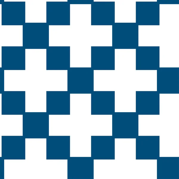 Kreuz Zeichen Geometrisches Nahtlos Wiederholbares Muster Hintergrund Textur Bunte Lebendige — Stockvektor