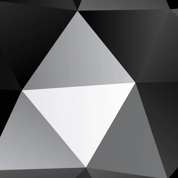 Baixo Poli Triangular Triângulos Fundo Vetorial Quebrar Efeito Crumple Painel — Vetor de Stock