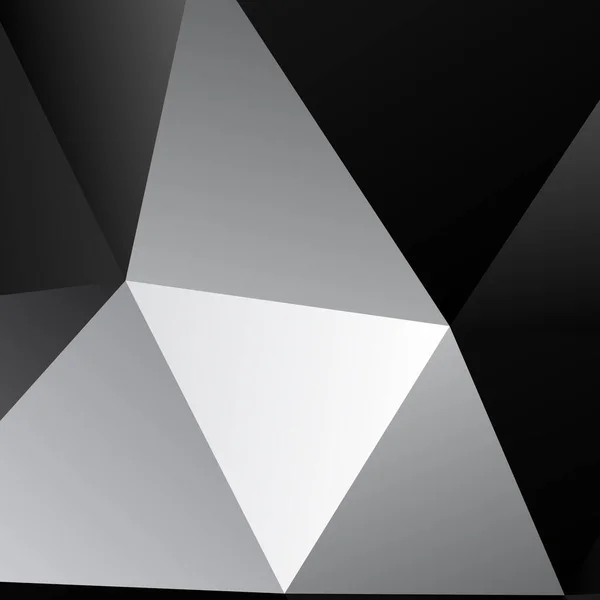 Bajo Poli Triangular Triángulos Vector Fondo Destruye Arruga Efecto Panel — Vector de stock