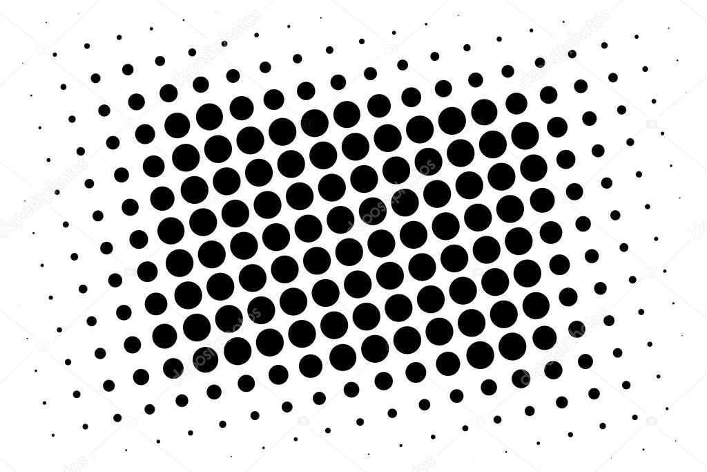 Halftone pattern, halftone texture. Half-tone background vector illustration