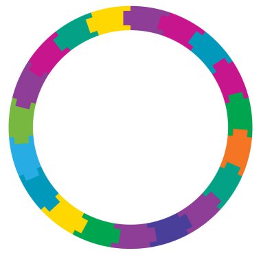 2 'den 20 parçaya bölünmüş çemberler. Dairesel pasta grafiği, pasta grafiği bilgi şablonu, element. Bölümlendirme, pay, kota ve sektör için simge, dönem, kesir temaları, kavramlar