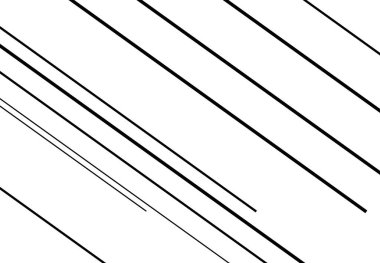 Çapraz, kıvrımlı, eğimli ve eğri doğrusal, doğrusal çizgili soyut geometrik vektör çizimi. Eğik çizgiler, çizgiler ve şeritler siyah ve beyaz vektör grafikleri