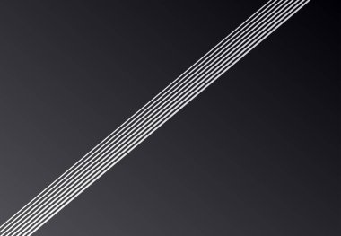 Çapraz, eğimli ve eğimli, eğimli, açılı çizgiler, çizgiler soyut siyah ve beyaz geometrik çizgiler, gri tonlu arka plan, desen veya doku. Doğrusal, doğrusal, çizgili ve çizgili vektör grafikleri