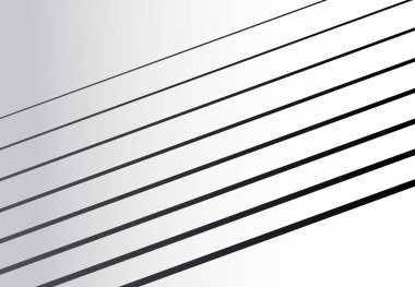 Çapraz, eğimli ve eğimli, eğimli, açılı çizgiler, çizgiler soyut siyah ve beyaz geometrik çizgiler, gri tonlu arka plan, desen veya doku. Doğrusal, doğrusal, çizgili ve çizgili vektör grafikleri