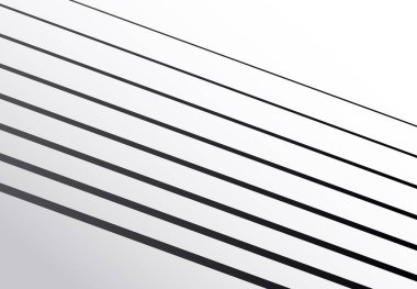 Çapraz, eğimli ve eğimli, eğimli, açılı çizgiler, çizgiler soyut siyah ve beyaz geometrik çizgiler, gri tonlu arka plan, desen veya doku. Doğrusal, doğrusal, çizgili ve çizgili vektör grafikleri