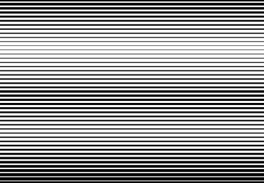 Çizgiler, çizgiler soyut geometrik arkaplan, desen. Yatay siyah beyaz çizgiler, çizgiler, şeritler