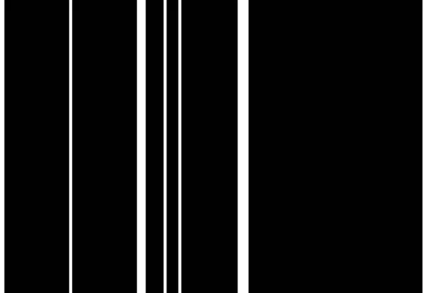 Lignes Droites Parallèles Noires Blanches Rayures Stries Bandes Illustration Vectorielle — Image vectorielle